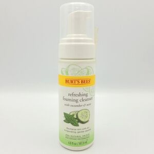 Burt's Bees Refreshing Foaming Cleanser Cucumber and Mint 4.8 oz Natural Gentle